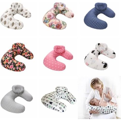 Pregnant Women Nursing Pillows Cotton Feeding Waist Cushion Maternity Baby U-Shaped Breastfeeding Pillow Infant Cuddle