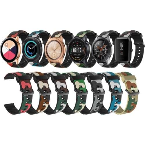 Soft silicone bands for Samsung Galaxy Watch Active 2 40mm 44mm smart sport strap for Samsung galaxy watch 42mm 46mm watch strap