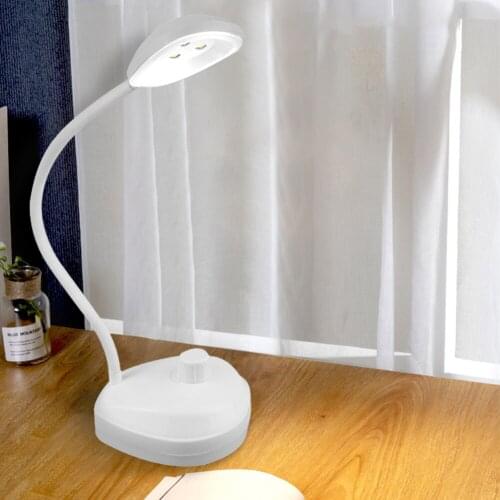 LED Desk Light Dimmable With Battery Eye Protection Reading Student Learning Table Lamps Portable Household Bedside Night Lights