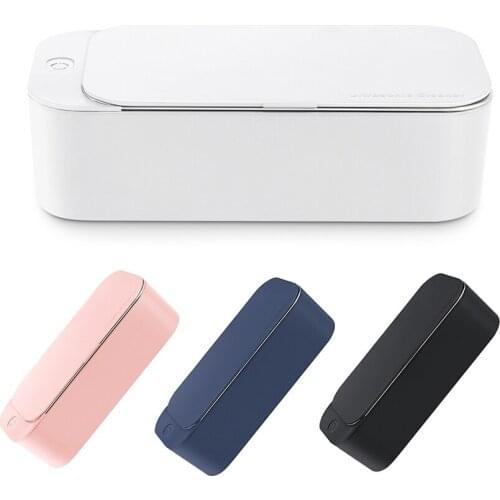 SUS304 stainless Ultrasonic Cleaner 400ml 42kHz 20W Jewelry Glasses Cleaning Machine Intelligent Control Ultrasonic Cleaner Bath