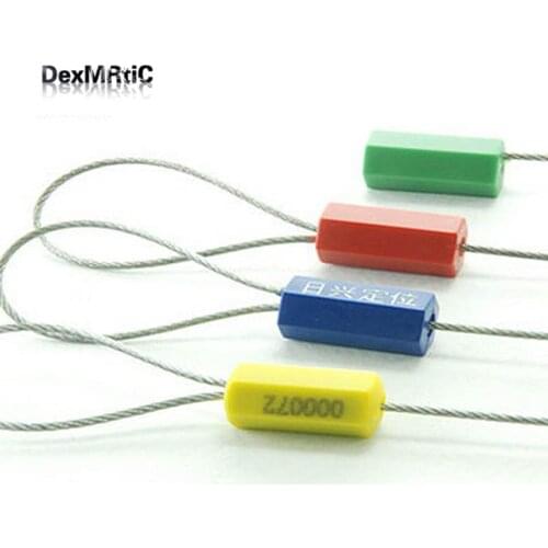 10pcs stainless steel tightening wire seals cable ties blockade container Wire seal 30cm/40cm/50cm/60cm/100cm