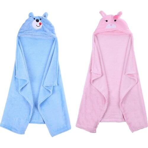 Windproof Children Cape Baby Soft Warm Bathrobe Infant Cloak Receiving Blanket Comfortable Children Portable Elements