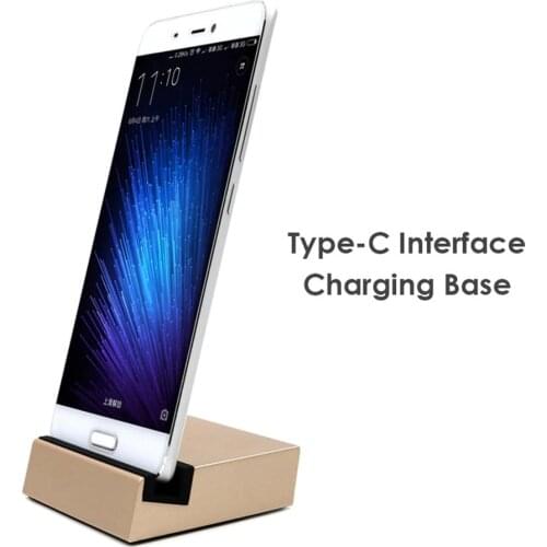 USB 3.1 Type-C Charger Base Station Cradle Smart Phone Charging Stand Power Holder Dock For Huawei Xiaomi Mi 4C Samsung