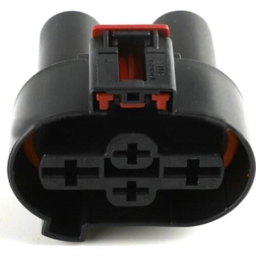 2/5/10/20/50/100sets 4pin VW Golf Electronic fan plug auto waterproof wiring harness cable connector 1K0906234 3 orders"