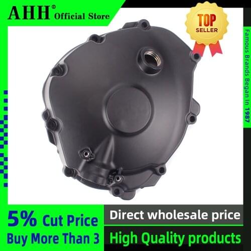 AHH Engine Cover Motor Stator Cover CrankCase Side Oil filling Cover Shell For YAMAHA YZF-R1 R1 2009 2010 2011 2012 2013 2014