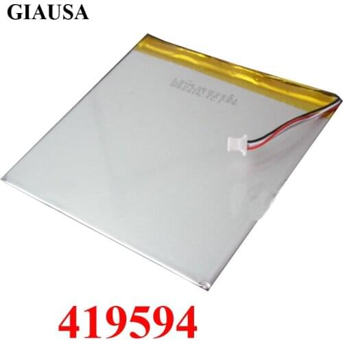 New Best quality 419594 Battery for Taiwan p85 flat panel computer battery dual core battery with connector