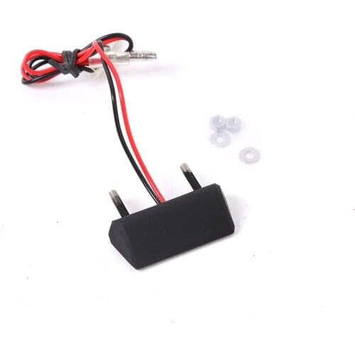 Motorcycle Accessories Universal LED License Plate light Mount bracket Bolt-On LED License Plate light For Scooter And Racing