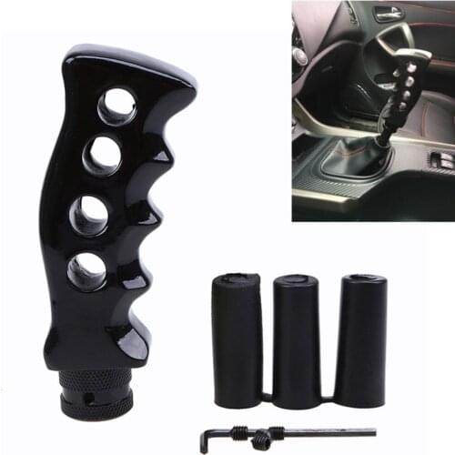 Auto Gun Grip Knife Handle Manual Transmission Car Gear Shift Knob Shifter Kit Unique