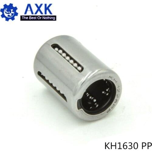 Free shipping 10pcs/lot KH1630PP linear ball bearing scramjet linear motion bearing linear guide rail rod round shaft CNC XYZ