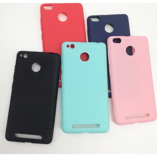 Ultra-thin Matte TPU Case For Xiaomi Redmi 3S 3 Pro Back Cover Silicon soft case For Redmi 3 S Pro