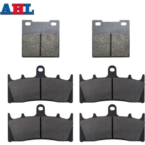 Motorcycle Parts Front & Rear Brake Pads Kit For KAWASAKI Ninja ZX7R ZX750 ZRX1100 ZRX1200 ZRX1200S ZX1200 ZX12R Brake Disk