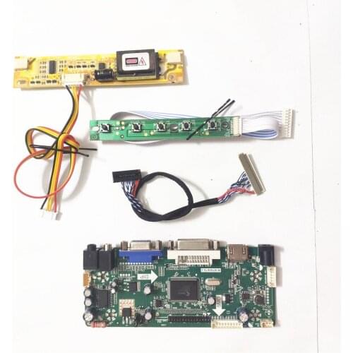 For LM185WH1-TLE5/TLE6/TLF1 1366*768 18.5" MNT68676 screen controller drive board LVDS 30Pin CCFL LCD VGA HDMI-Compatible DVI