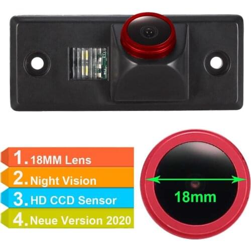 HD CCD Rearview back reverse camera for VW Volkswagen Golf Variant Mk4 MK5 Tiguan Touareg Polo 3C Jetta Passat Sharan Bora