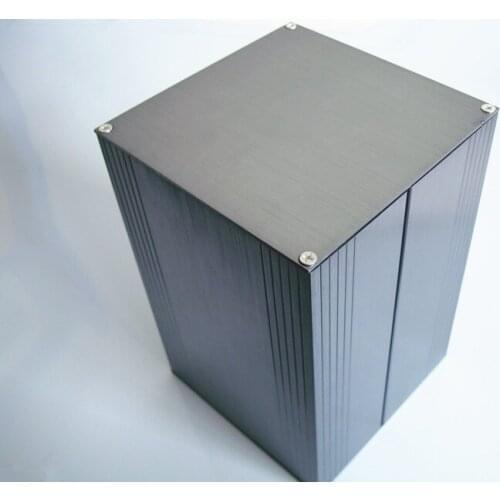136*136*200mm big Power amplifier shell DIY aluminum shell box enclosure
