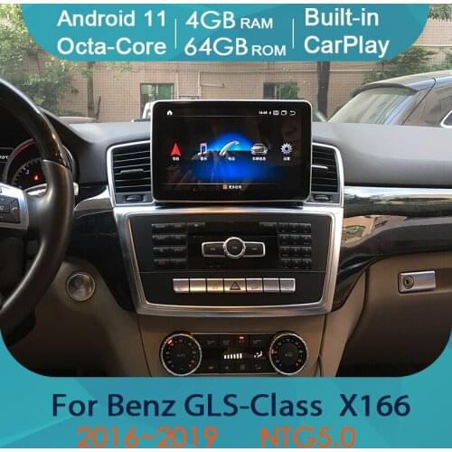 Android 11 GPS Radio Tape Recorder For Mercedes Benz GLS Class X166 2016~2019 Multimedia Player Radio Stereo Volkswagen Teyes