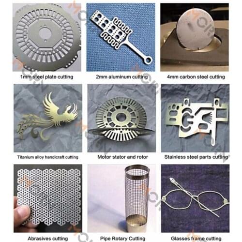 Metal Stainless Steel Cnc Laser Cutter 1KW Raycus Fiber Laser Cutting Machine