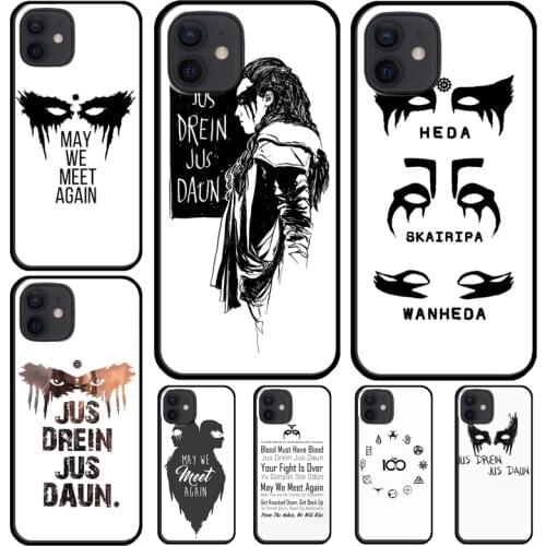 Heda Lexa The 100 TV Show Soft Silicone Phone Case For iPhone 11 12 pro MAX mini XS X MAX XR 8 7 6 Plus X SE 2020