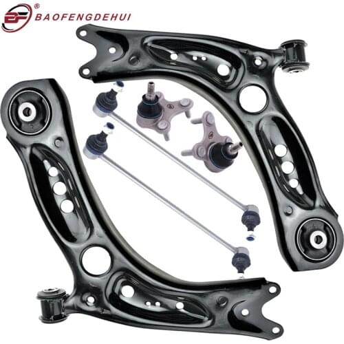Car Front Axle Lower Suspension Wishbone Control Arm For VW Golf 7 VII T-Roc Audi A3 8V 5Q0407151R 5Q0407152R