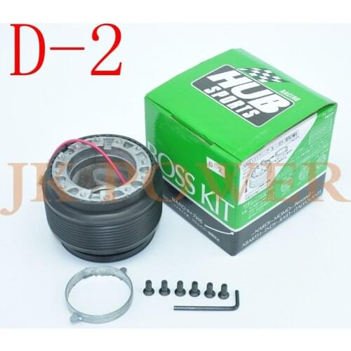 JK Aluminum Steering Wheel Quick Release Hub Adapter Snap Off Boss kit For DAIHATSU D-2