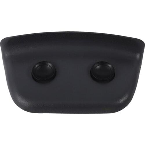 Spa Bath Pillow, PU Bath Cushion With Non-Slip Suction Cups, Ergonomic Home Spa Headrest For Relaxing Head, Neck, Back And Shoul