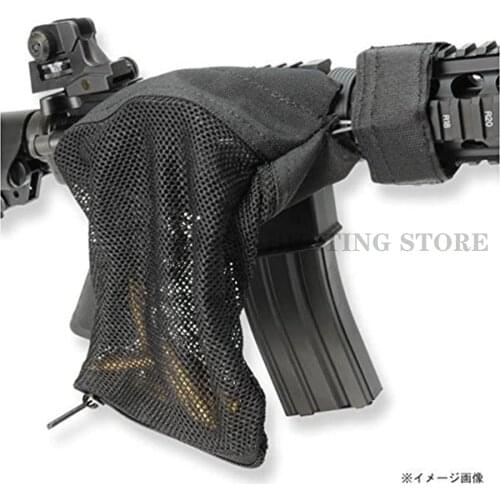 Tactical Gear M4/m16 Brass Catcher Black Brass Catcher Hunting Dump Pouch Case Mesh
