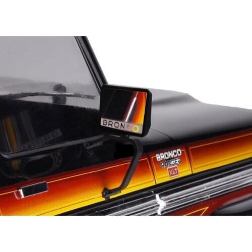 1pair Stainless Steel Rearview Mirror For 1/10 Traxxas TRX4 Ford BRONCO RC Crawler Car Parts