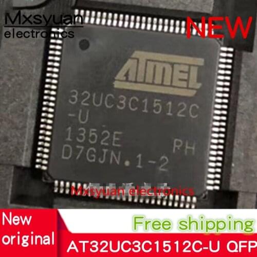 1PCS AT32UC3C1512C AT32UC3C1512C-U AT32UC3C1512C-Z QFP New original