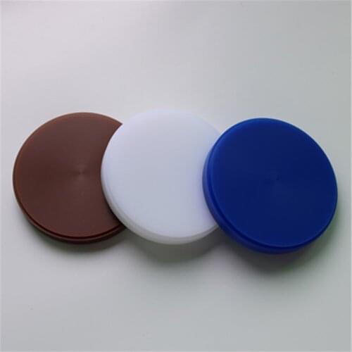 10 Pieces/Lot OD98*10mm Dental Materials Wax Blocks Blue,White,Brown CAD/CAM Wieland System Carving Blank Wax Disc Crowns