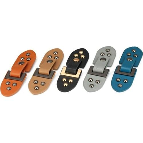 2 Set 12cm Sewing Sweater Handmade Clothing Fasteners Leather Buckle Leather Bag Handbag Shoe buckles Sewing Accessories