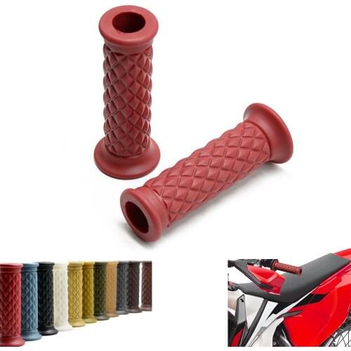 7/8" Comfort Motorcycle Hand Grips Cool Brown Motorcycle Handlebar For Honda CB600F CB 600 F cb600f Hornet CBR600F CBF600SA