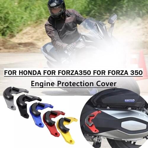 CNC Aluminum Engine Protection Cover For HONDA For FORZA350 For FORZA 350 Motorcycle Modify Protection Cover Tank Cap Case Guard