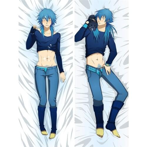 Gobsk Japanese Anime Dramatical Murder Seragaki Aoba Koujaku Dakimakura Body Decorative Pillow Case Hugging Pillow Cover Case
