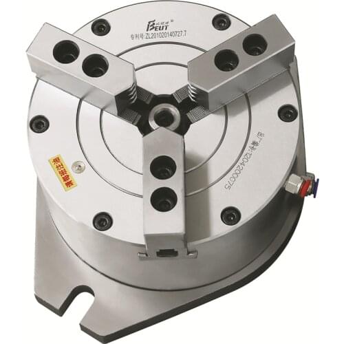 BK200SL Three-jaw vertical solid chuck, hydraumatic and air pressure dual-purpose style