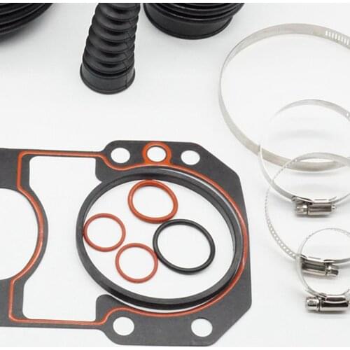 For MerCruiser Alpha 1 One Gen II 2 Transom Bellows Repair Reseal Kit Replaces 30-803097T1