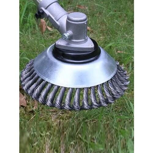 Lawnmower Long Lifetime And Durable Steel Wire Trimmer Head Grass Brush Cutter Dust Removal Weeding Plate