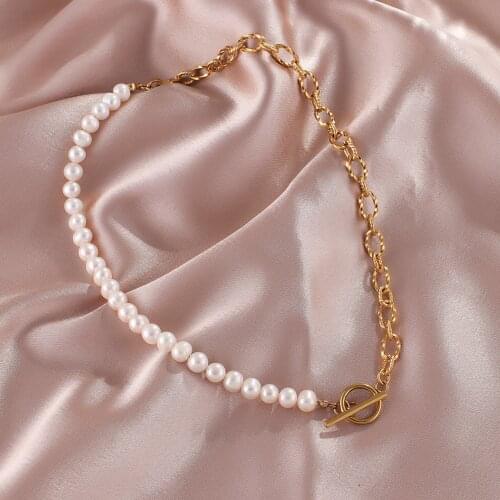 Gojomem Pearl Necklaces For Women