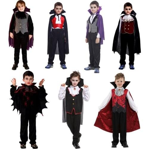Halloween Earl Vampire Cosplay Clothing Fantasy Prince Vampire Costume Vampire Cosplay Costume Halloween Performance Clothes