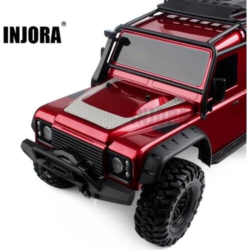 Metal TRX4 Metal Engine Cover Anti-Skid Plate for 1/10 RC Crawler Traxxas TRX-4 TRX 4