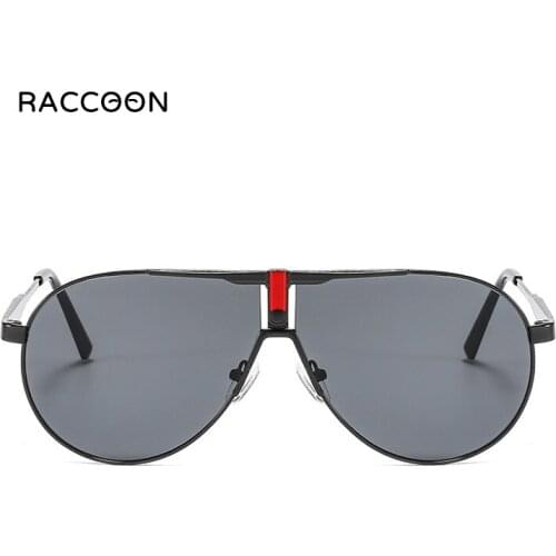 2021 New Fashion Personality Round Sunglasses Metal Two-Tone Large Frame Men Women Eyewear Classic Sun Glasses Outdoors Driving