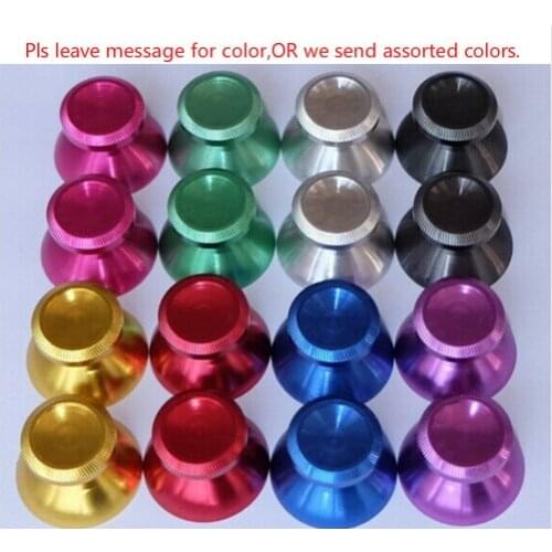 NEW for xbox one for xboxone for ps4 controller gamepad Aluminum Alloy Metallic Metal Analog stick 300pcs=150sets/Lot