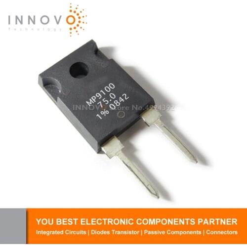 INNOVO MP9100-100-1% MP9100-100 MP9100 Thick Film Resistors 100 ohm 100W 1% TO-247 New original