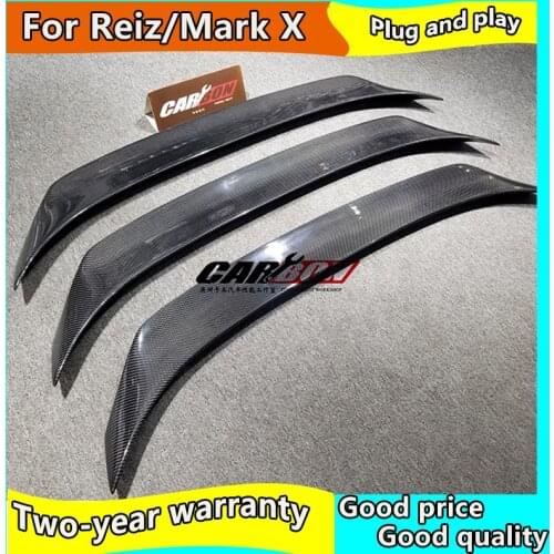 For Carbon fiber spoiler for Toyota Reiz 2013-2019 Mark X Carbon fiber spoiler