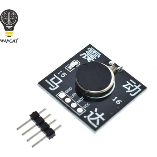 WAVGAT 5V Vibrating Vibration Motor Module High and Low Level Vibration Mini Motor Module for Arduino