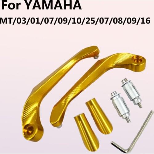 For YAMAHA MT03/01/07/09/10/25/07/08/09/16 Motorcycle General 7/8" 22mm Motorcycle Horn Handle Brake Clutch Rod Protection Cover
