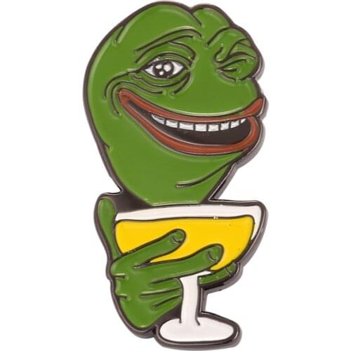 Pepe Pin Brooch