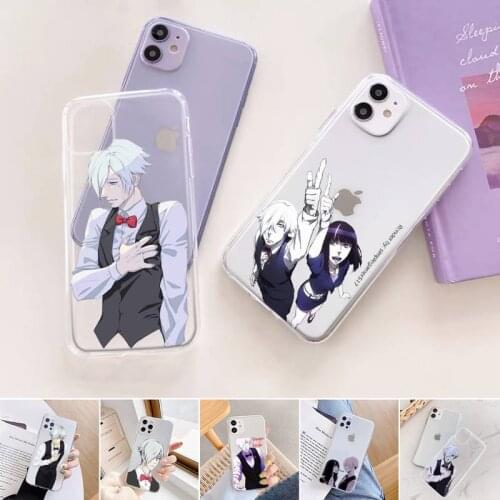 Death Parade Phone Case For iphone 12 11 mini x xs xr pro max 8 7 6s 6 5 5s 5c se plus Transparent soft