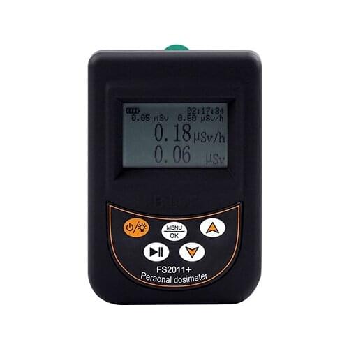FS2011 Nuclear radiation detector Dosimeter Nuclear radiation measuring instrument alarm isotope detection&X-rays Y-rays B-rays