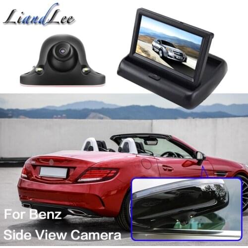 For Mercedes Benz SLC SLK SLR Parking assist Camera Image Car Night Vision HD Front Side Rear View CAM Right Blind Spot Camera