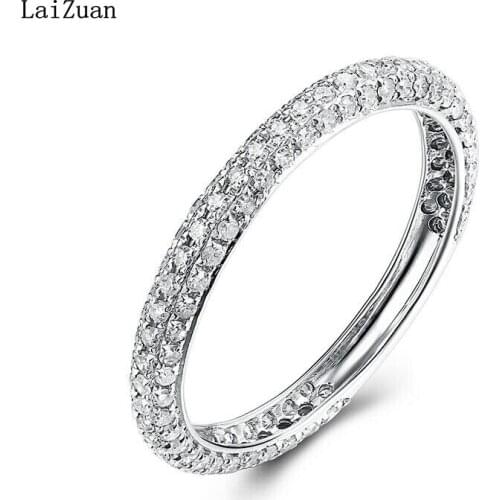 0.5ct Natural Diamonds Halo Band Classic Fine Ring Sterling Silver Engagement