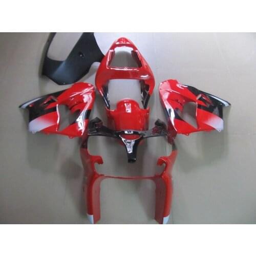 Custom Painted Fairing Kits For Kawasaki ZX 9R 2002 2003 NINJA ZX9R 02 03 Red Black ABS Fairings Kit SJ1